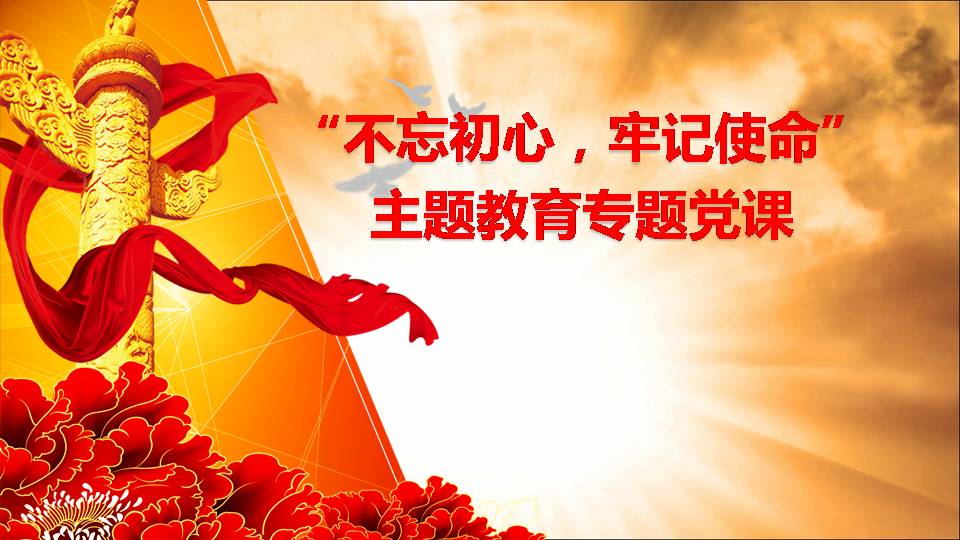 主題教育黨課四個講清楚d19112007