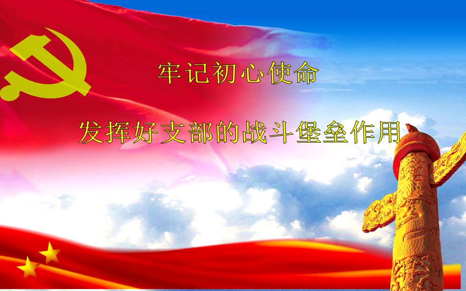 “不忘初心、牢記使命”主題教育專題黨課d19112005
